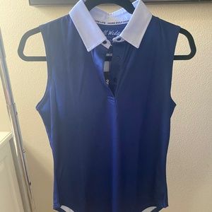 Full Wedge | Golf Polo | Sleeveless Polo | Women’s Golf Shirt | Size M
